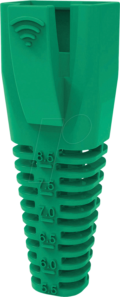 Thumbnail - ROLINE 12011113 - Knickschutztülle für RJ45, grün, 10 Stück