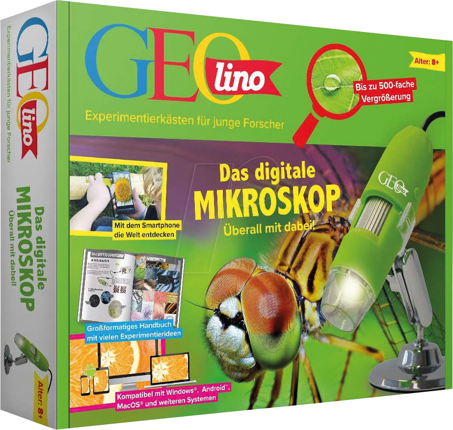 IS 9-631-67069-4 - Maker KIT GEOlino - Das digitale Mikroskop