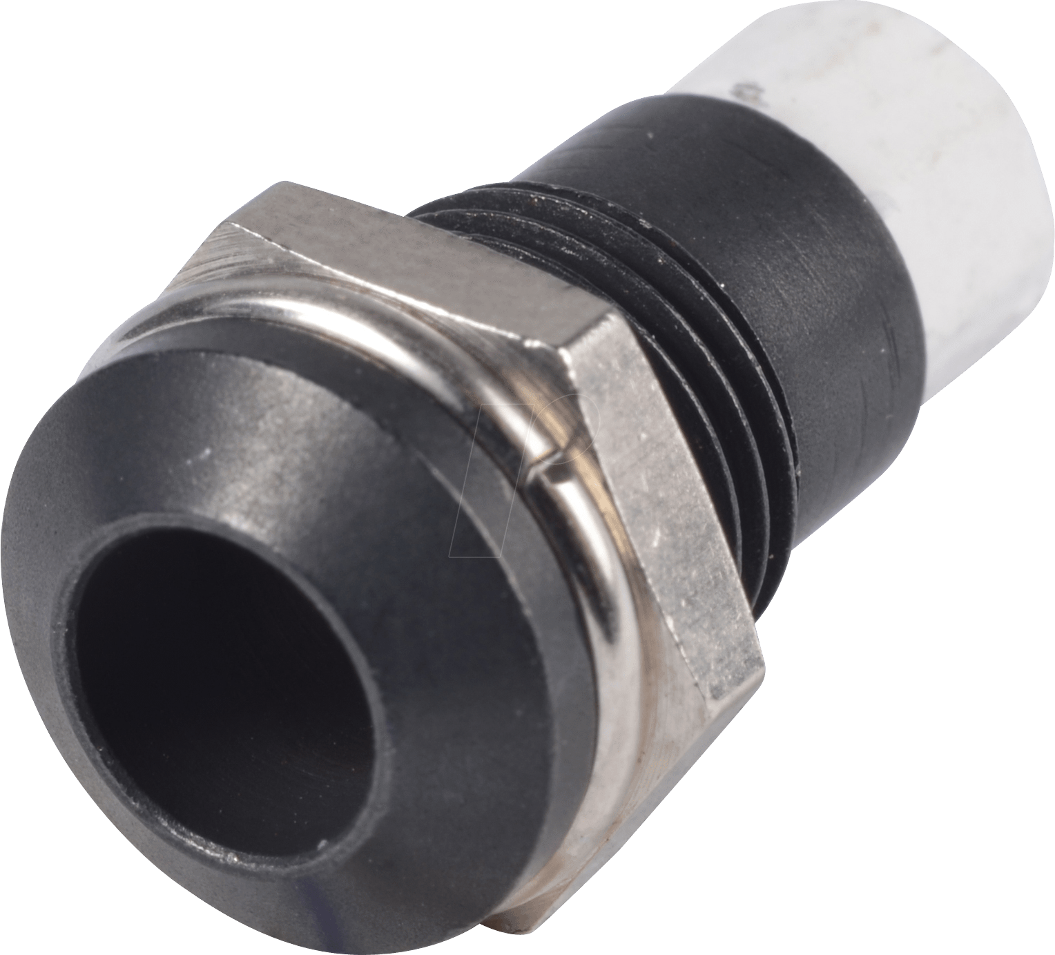 EBF A-3 S - Einbaufassung für 3 mm LEDs, Aussenreflektor, schwarz