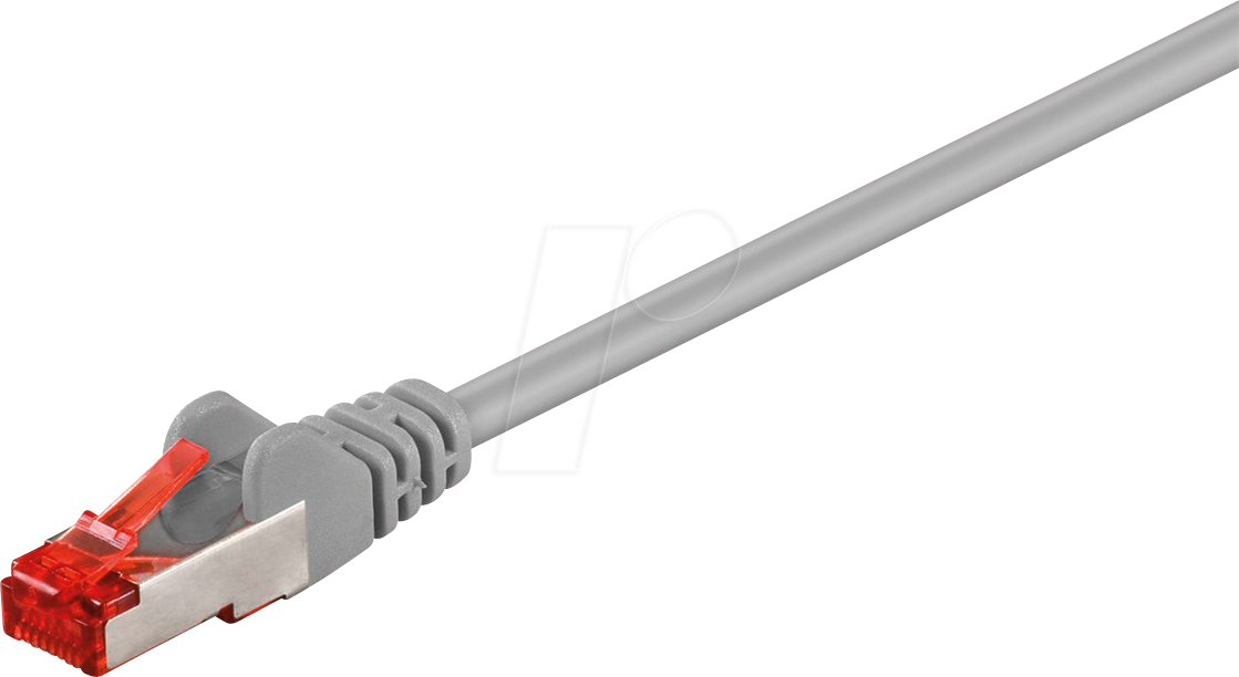 GOOBAY 50895 - Cat.6 Patchkabel, S/FTP, 50 m, grau