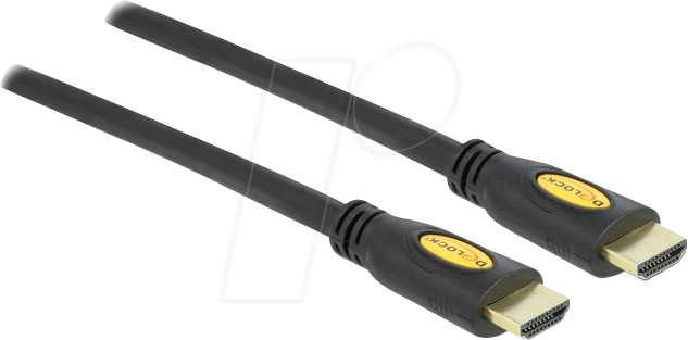Thumbnail - DELOCK 82584 - HDMI High Speed mit Ethernet Kabel, 4K 30 Hz, 1,0 m