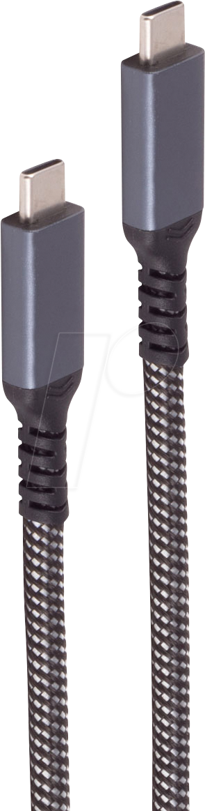 SHVP BS14-75004 - Sync- & Ladekabel, USB-C, 100W, Textil, 1,0 m