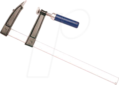 VEL 3935-40 - Schraubzwinge, Stahl, 400 x 120 mm