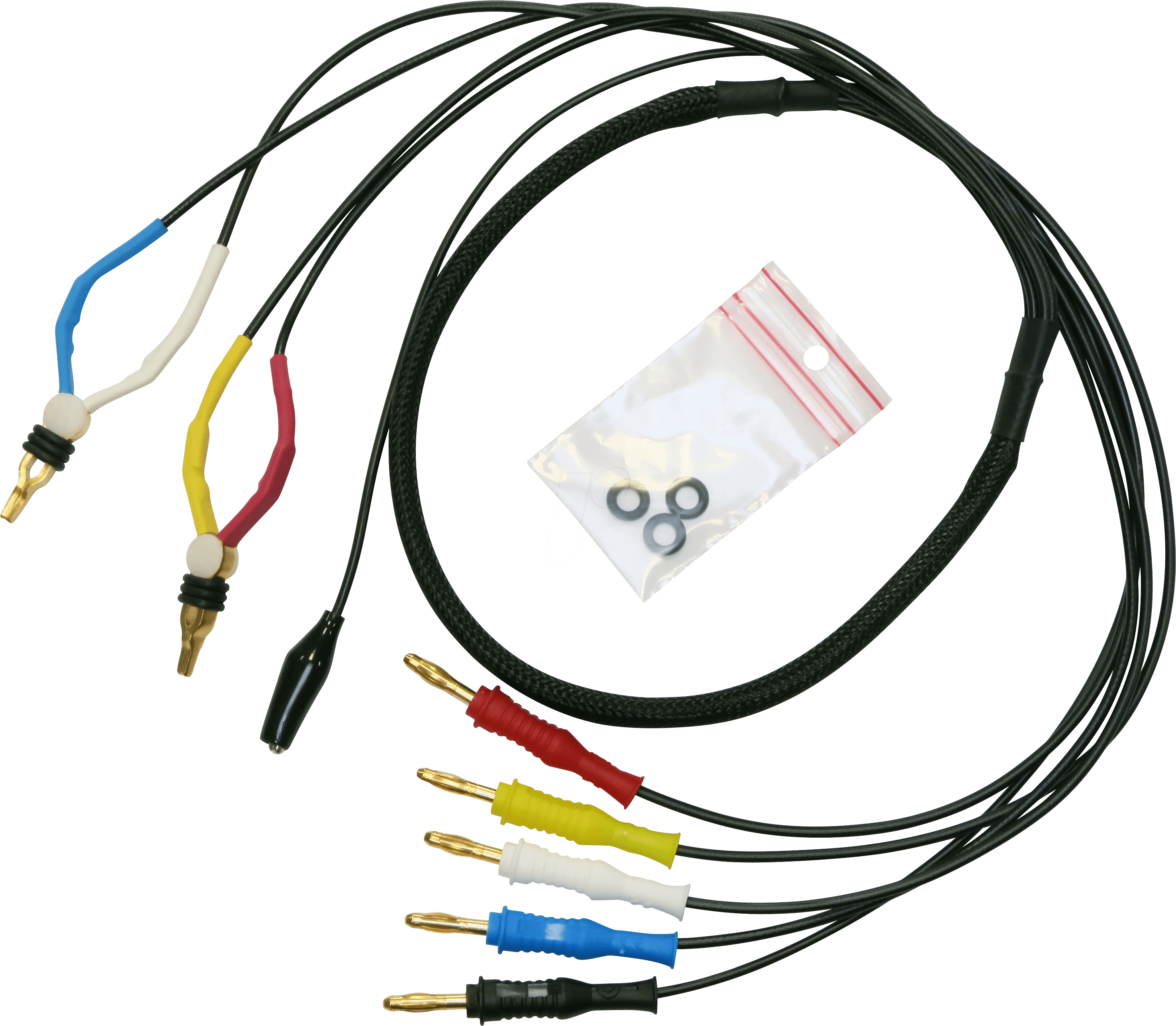 ML K 440 - Messleitung, Kelvin, schwarz, 1 A