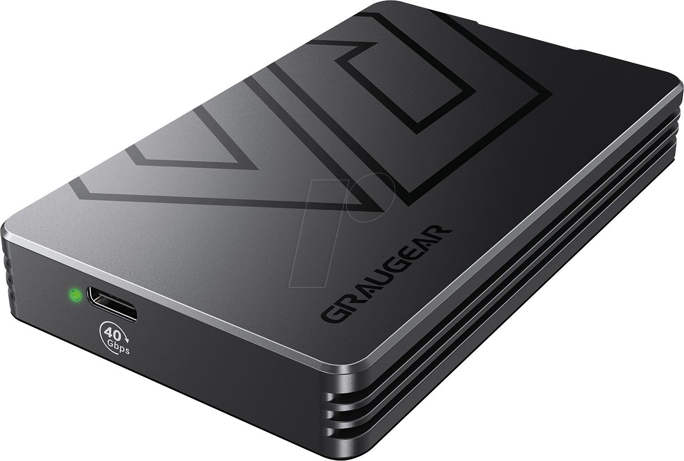 GG 18155 - Externes USB 4.0 Gehäuse für M.2 NVMe SSDs