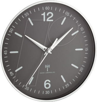 TFA 60350310 - Funk Wanduhr, analog, Ø 19,5 cm
