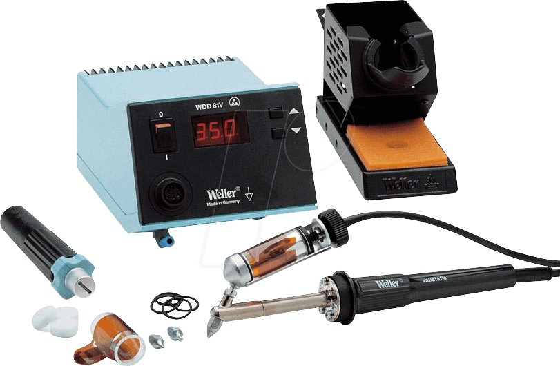 WELLER WDD 81V - Entlötstation, WDD 81V, 95 W, 1-Kanal, ESD