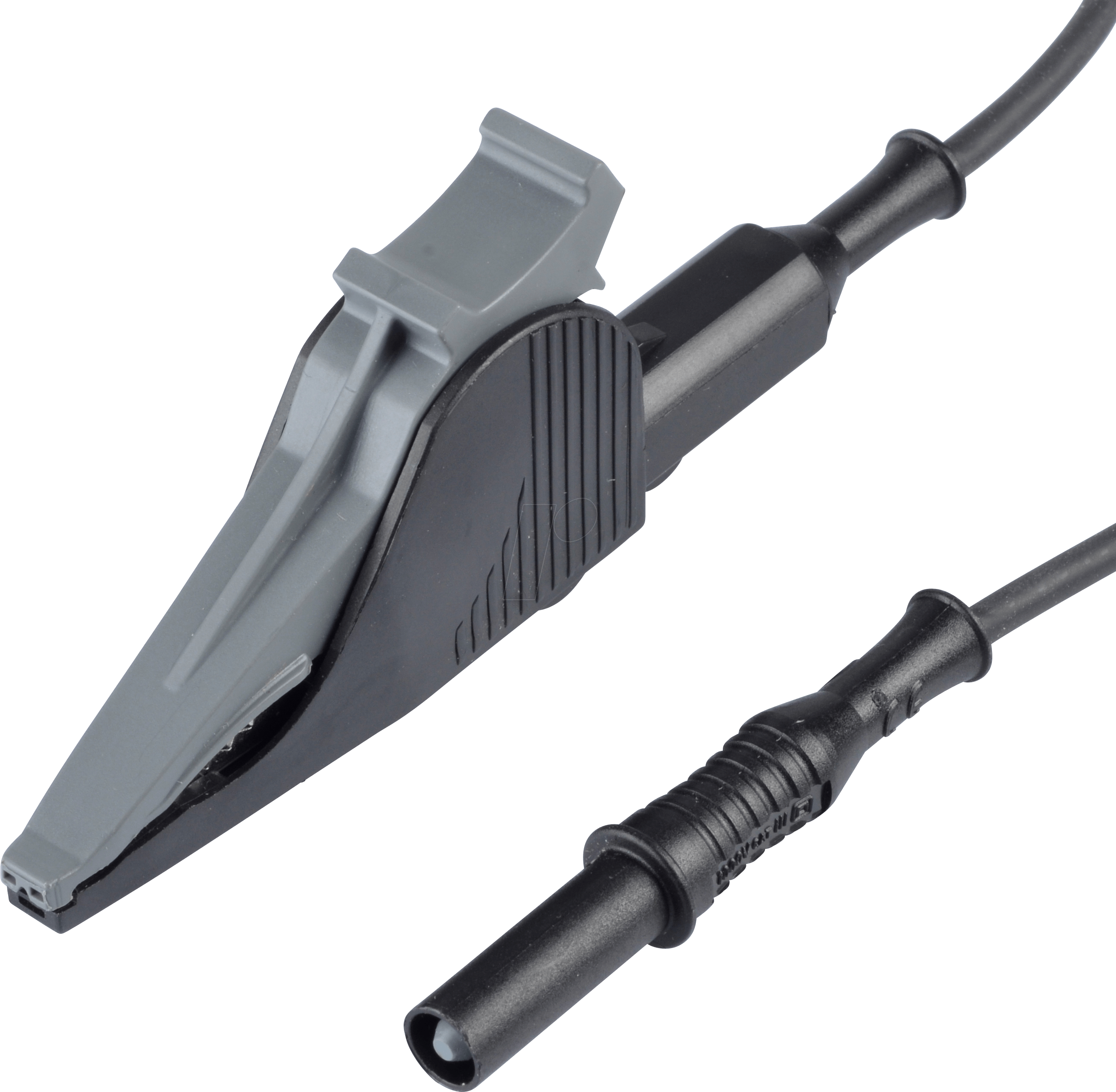 ML 2314 SW - Messleitung, mit Klemme, schwarz, 36 A