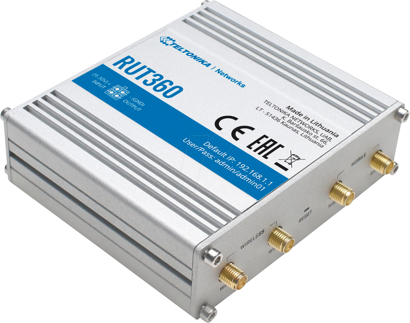 TELTONIKA RUT360 - Industrial LTE Router