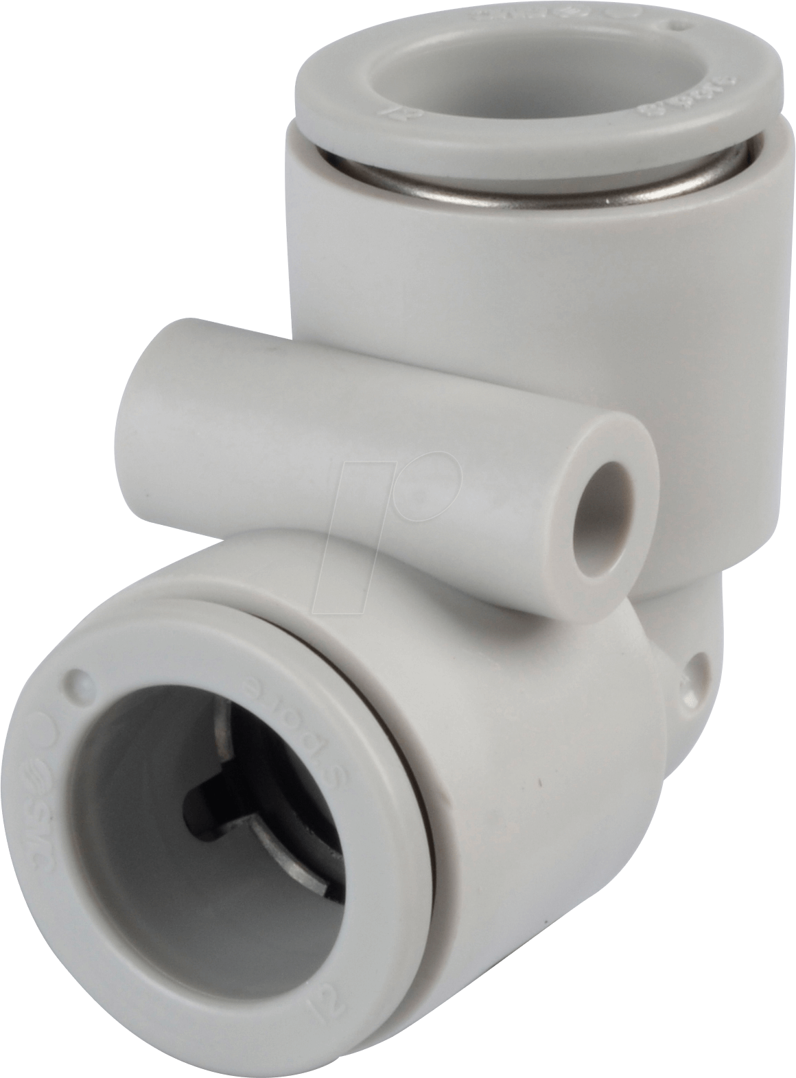 KQ2L12-00A - Steckverbindung, gewinkelt, Ø 12 mm Ø 12 mm