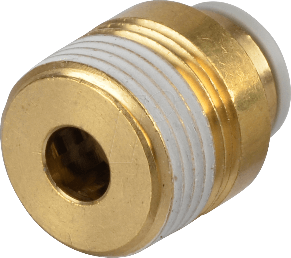 KQ2S08-03AS - Steckverschraubung, gerade, mit Innensechskant, R3/8 Ø 8 mm