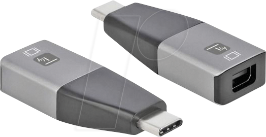 USBC-MDP4K60 - Adapter USB C > MiniDisplayPort, 1920x1200@60Hz