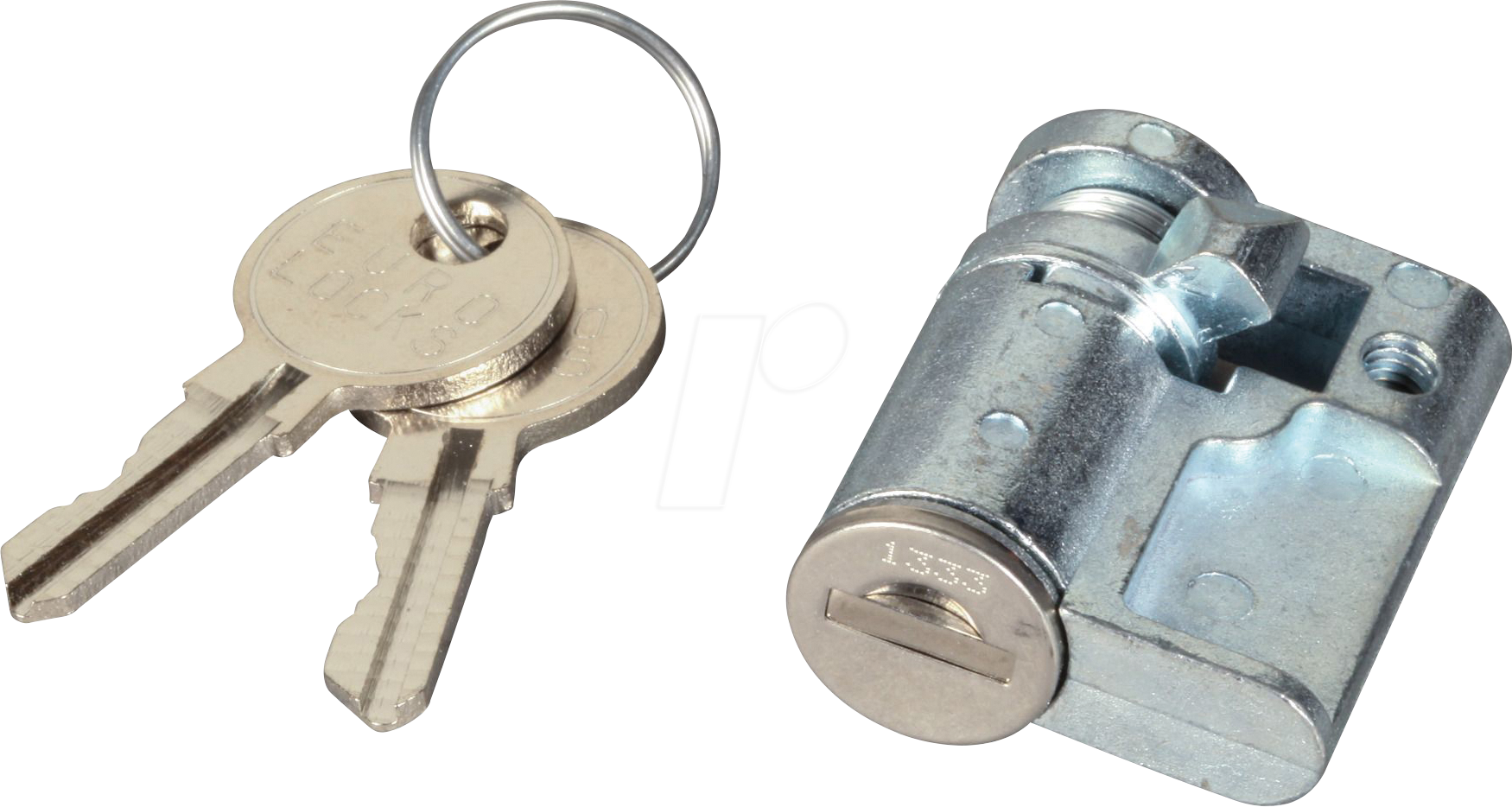 EFB 46087.1P - Profilhalbzylinder mit 2 Schlüsseln