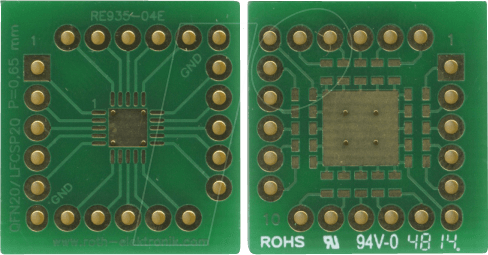 RE 935-04E - Multiadapter QFN20 & LFCSP20 P=0,65 mm