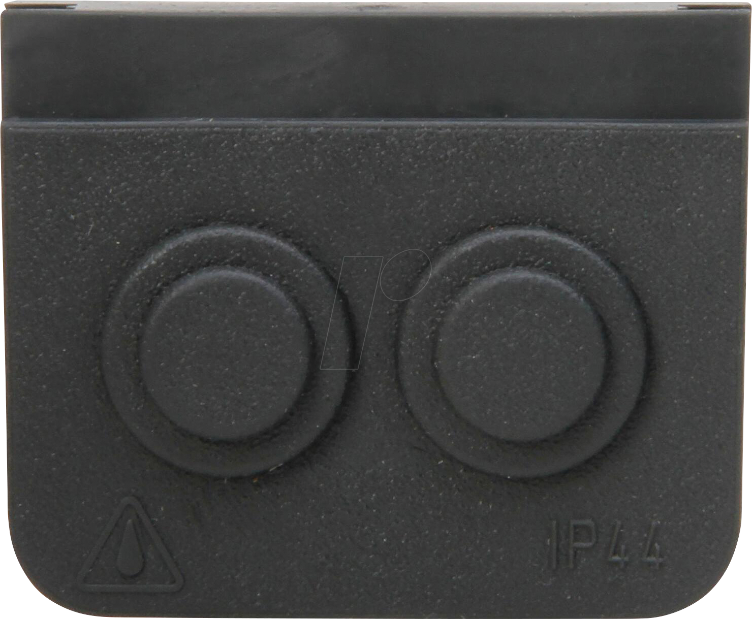 EL BE 321615004 - BLUE ELECTRIC - 2-fach Kabeleinführung, anthrazit