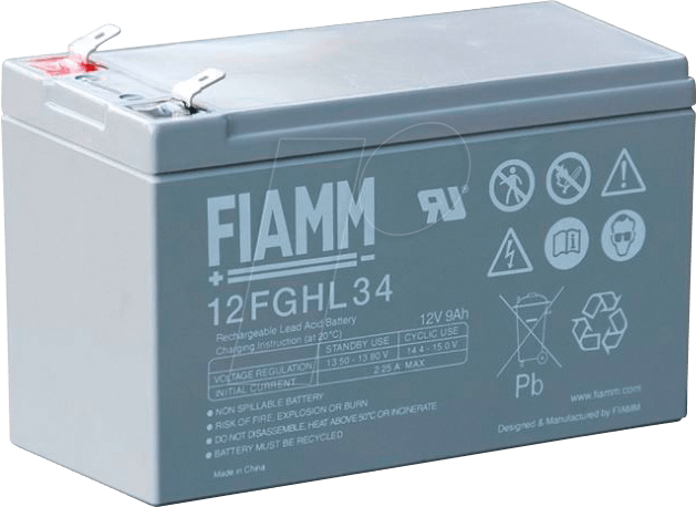 FI FGHL 12-8,4 - Blei-Vlies-Akku, 12 V, 8,4 Ah, LongLife