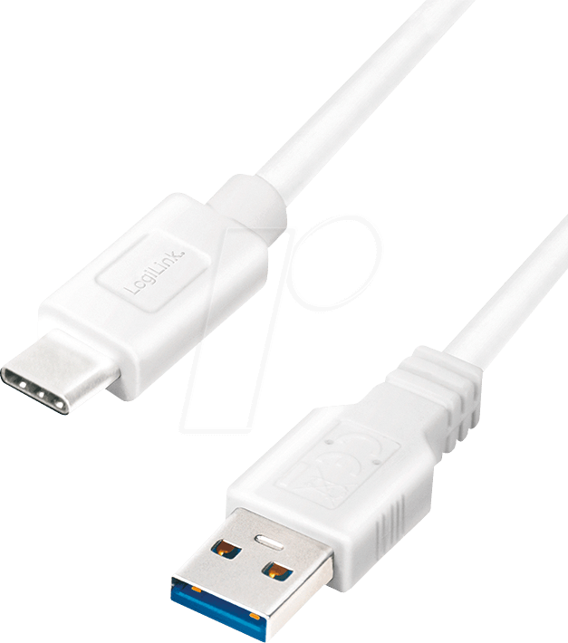 LOGILINK CU0177 - USB-A Stecker auf USB-C Stecker, 3m