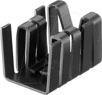576802B00000G - Kühlkörper, 19,1 mm, Alu, 27,3 K/W, TO-220