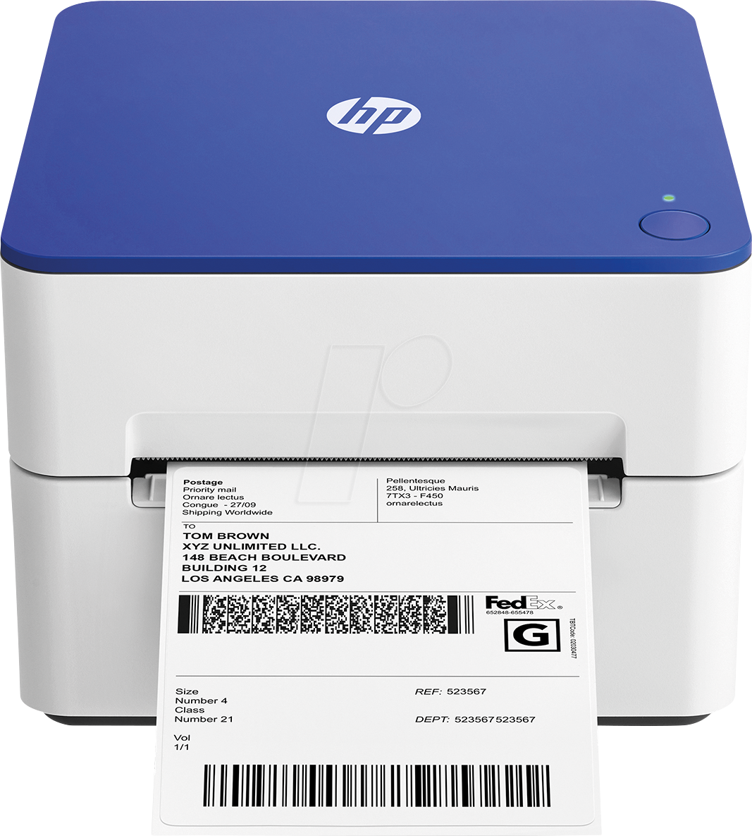 HP KE200 EU - Etikettendrucker, HP KE200, weiß