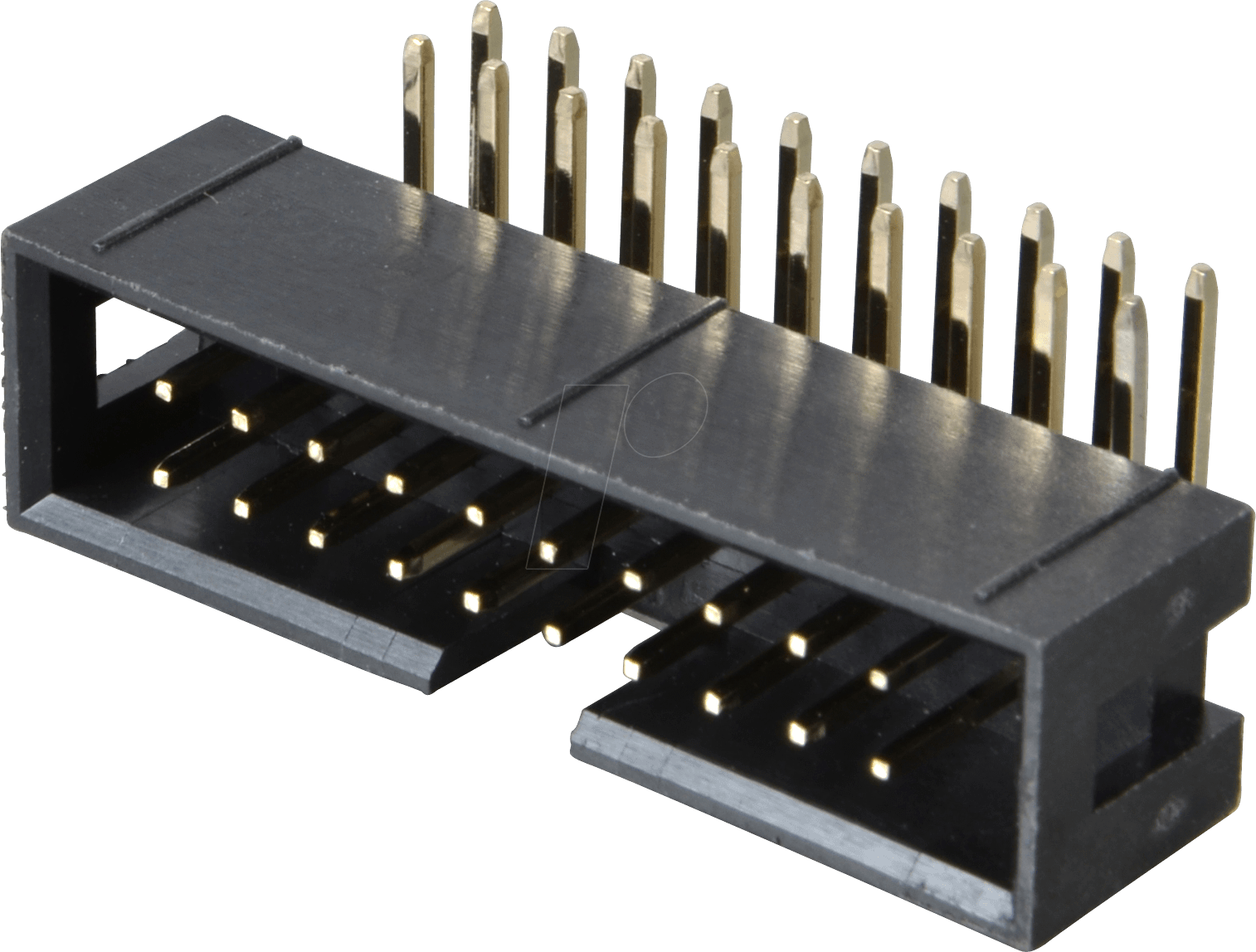 WSL 20W - Wannenstecker, 20-polig, gewinkelt