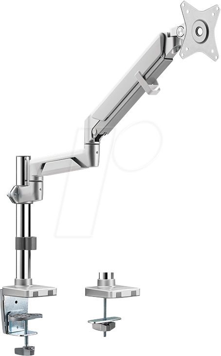 LOGILINK BP0087 - Monitor Halter, 1 Display, 17'' - 32'', 553 mm, Tischmontage, Silb