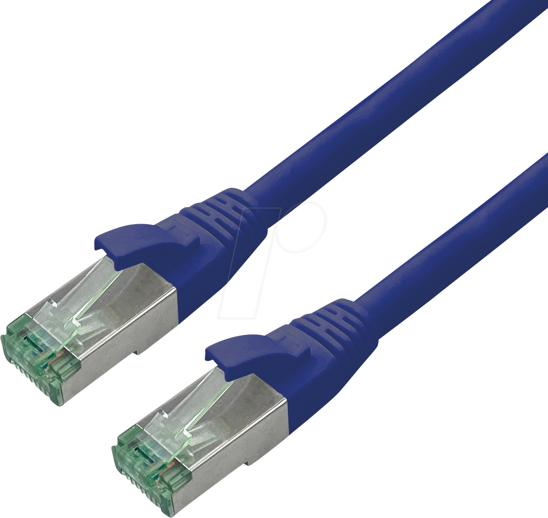 ROLINE 21453247 - Patchkabel Cat.6a S/FTP (PiMF), blau, 10 m