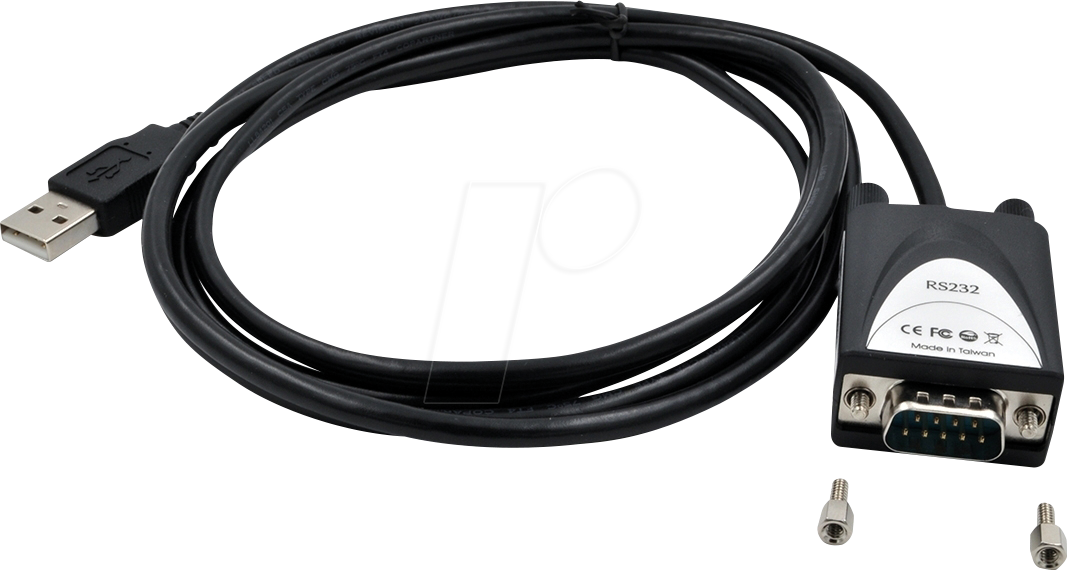 EXSYS EX1311-25V - USB 2.0 Konverter, A auf RS-232, +5V Pin 9, 1,8 m