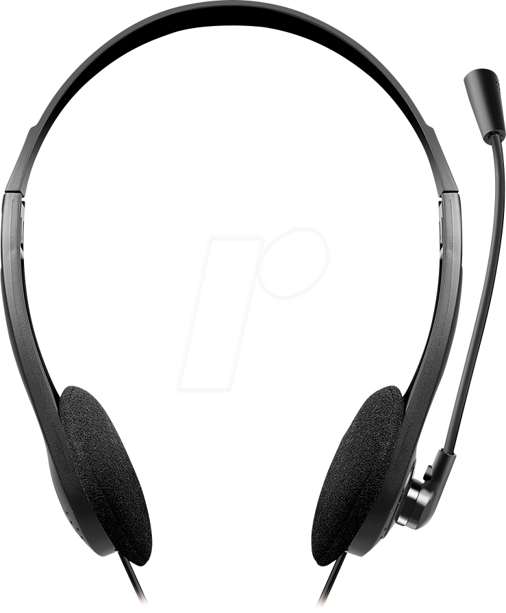 Thumbnail - LOGILINK HS0055 - Headset, Klinke, Stereo, schwarz