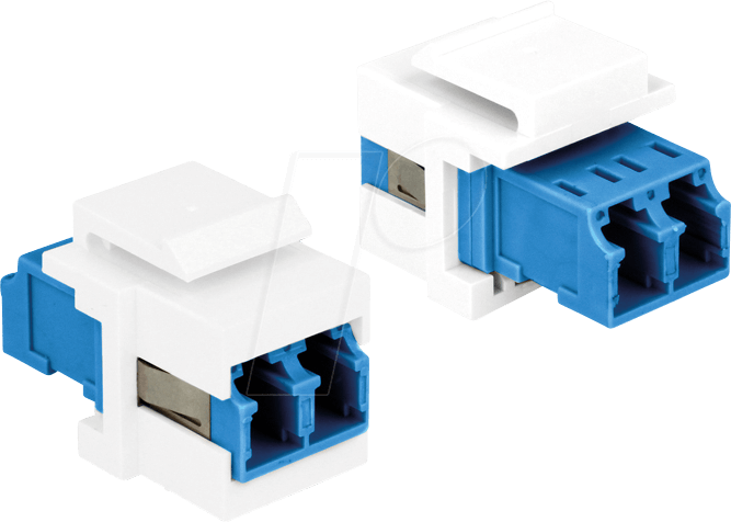 DELOCK 86357 - Keystone Modul LC Duplex Buchse > Buchse SM