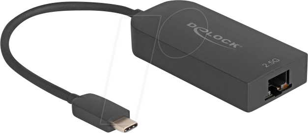 DELOCK 66046 - Netzwerkkarte, USB 3.0, 2,5 Gigabit Ethernet, 1x RJ45