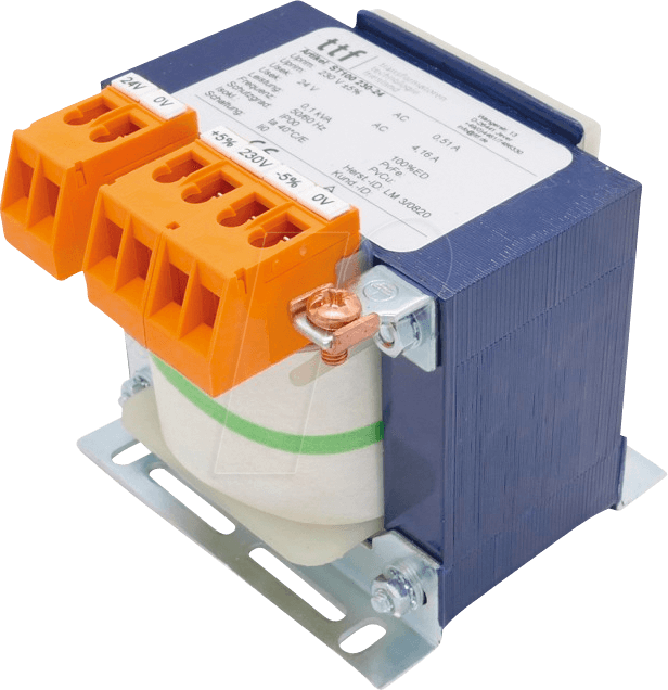 TTF STE 100/24 - Steuertransformator, 100VA, 230/24V