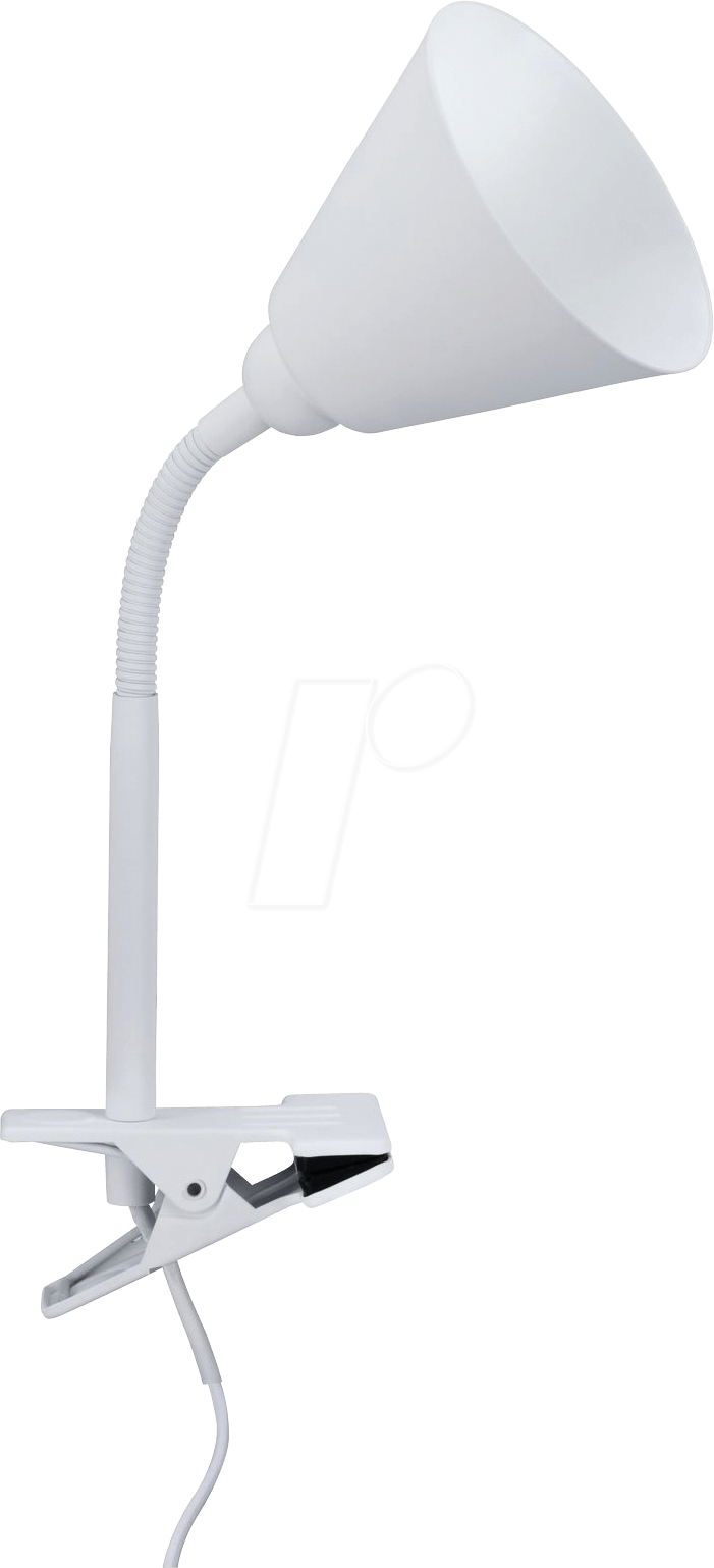 PLM 95431 - Klemmleuchte Vitis, E14, flexibel, weiß