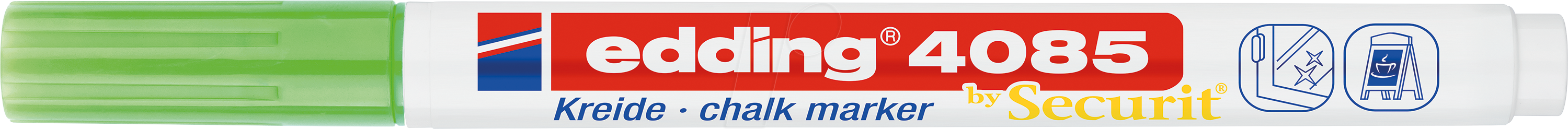 Thumbnail - EDDING 4085NGN - Kreidemarker, 1 mm - 2 mm, neongrün