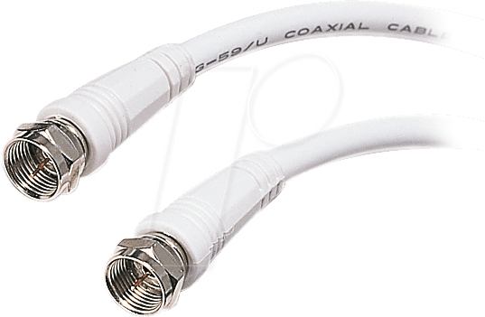 F-KABEL 5,0 - Anschlusskabel, F-Stecker, 5 m