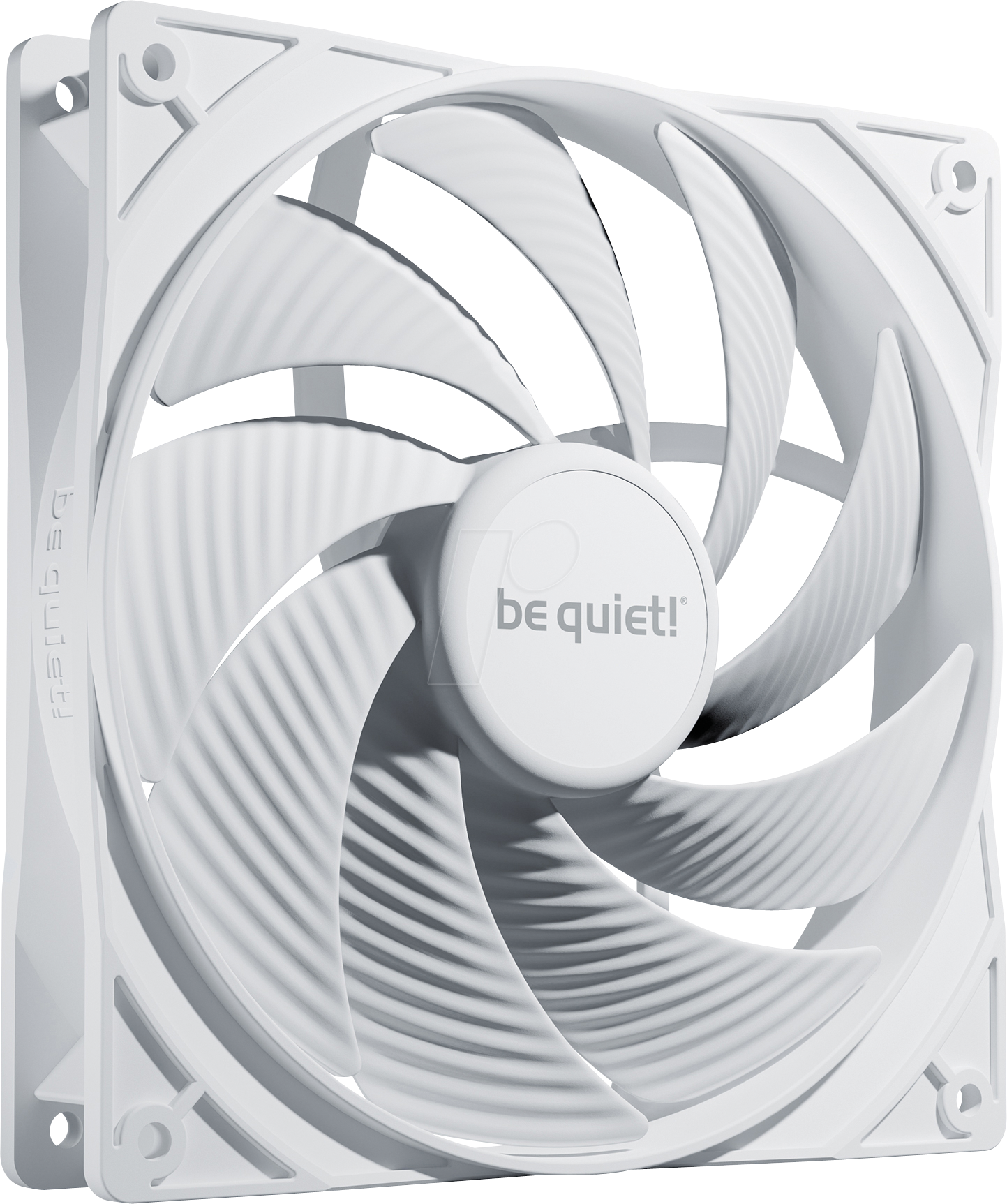 BQT BL113 - be quiet! Pure Wings 3 White 120mm PWM high-speed Lüfter, 140 mm