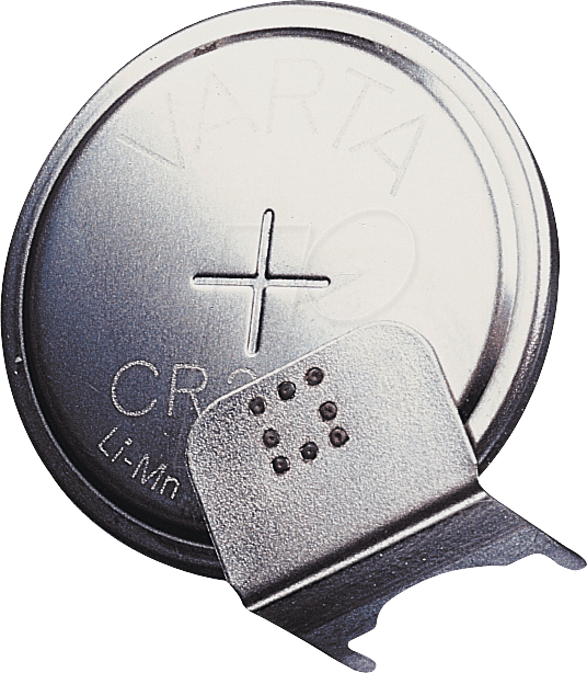 CR 2032P-H - Lithium-Knopfzelle, 220 mAh, Printmontage
