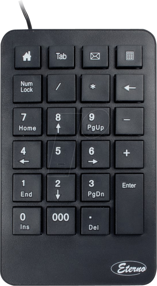 IT88884110 - Nummernblock, USB, schwarz