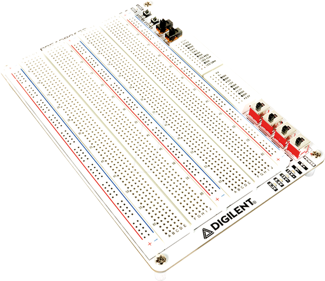 DIGIL 410-385 - Steckbrett für Analog Discovery Studio