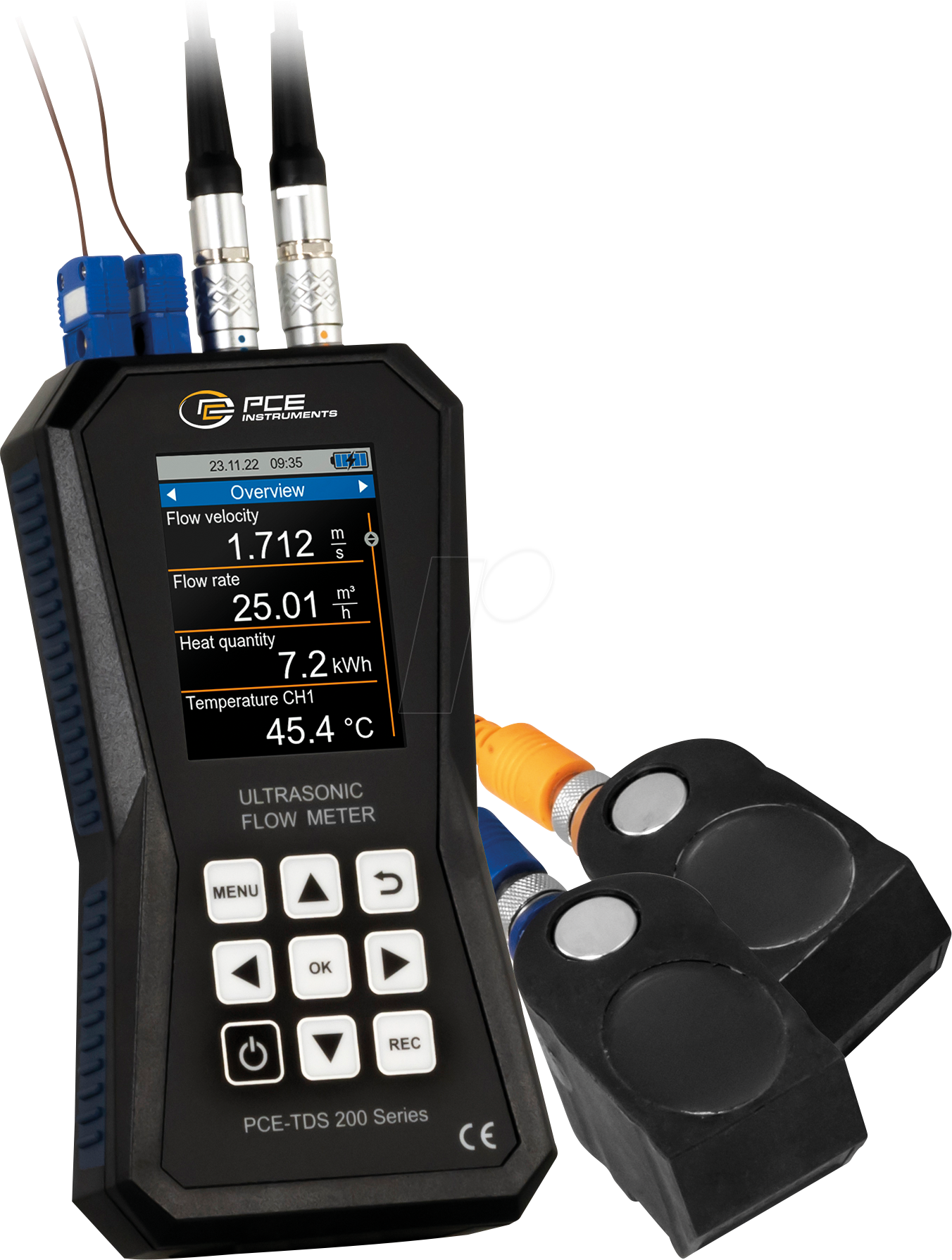 PCE TDS 200+ M - Ultraschall-Durchflussmessgerät PCE-TDS 200+ M