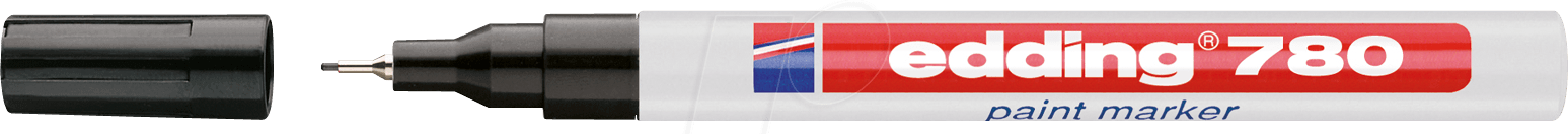 EDDING 780SW - Lack Marker, 0,8 mm, schwarz
