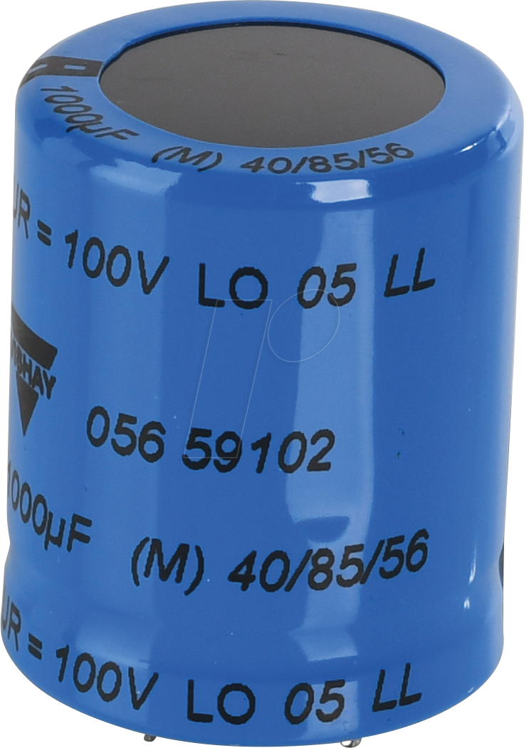Thumbnail - VIS MAL205659102 - Becher-Elko, radial, 1,0 mF, 100 V, 85°C
