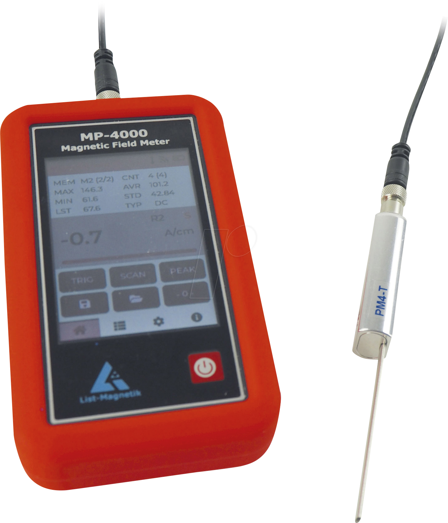 PCE LM-MP4000-4T - Magnetfeldmessgerät LM-MP4000-4T