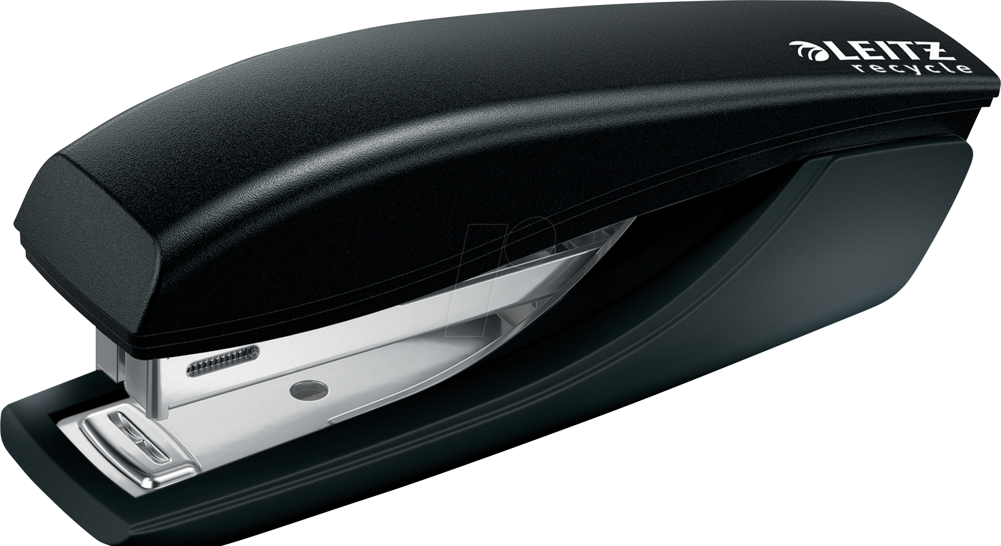 LEITZ 56170095 - Heftgerät, bis zu 10 Blatt, NeXXt Recycle, schwarz