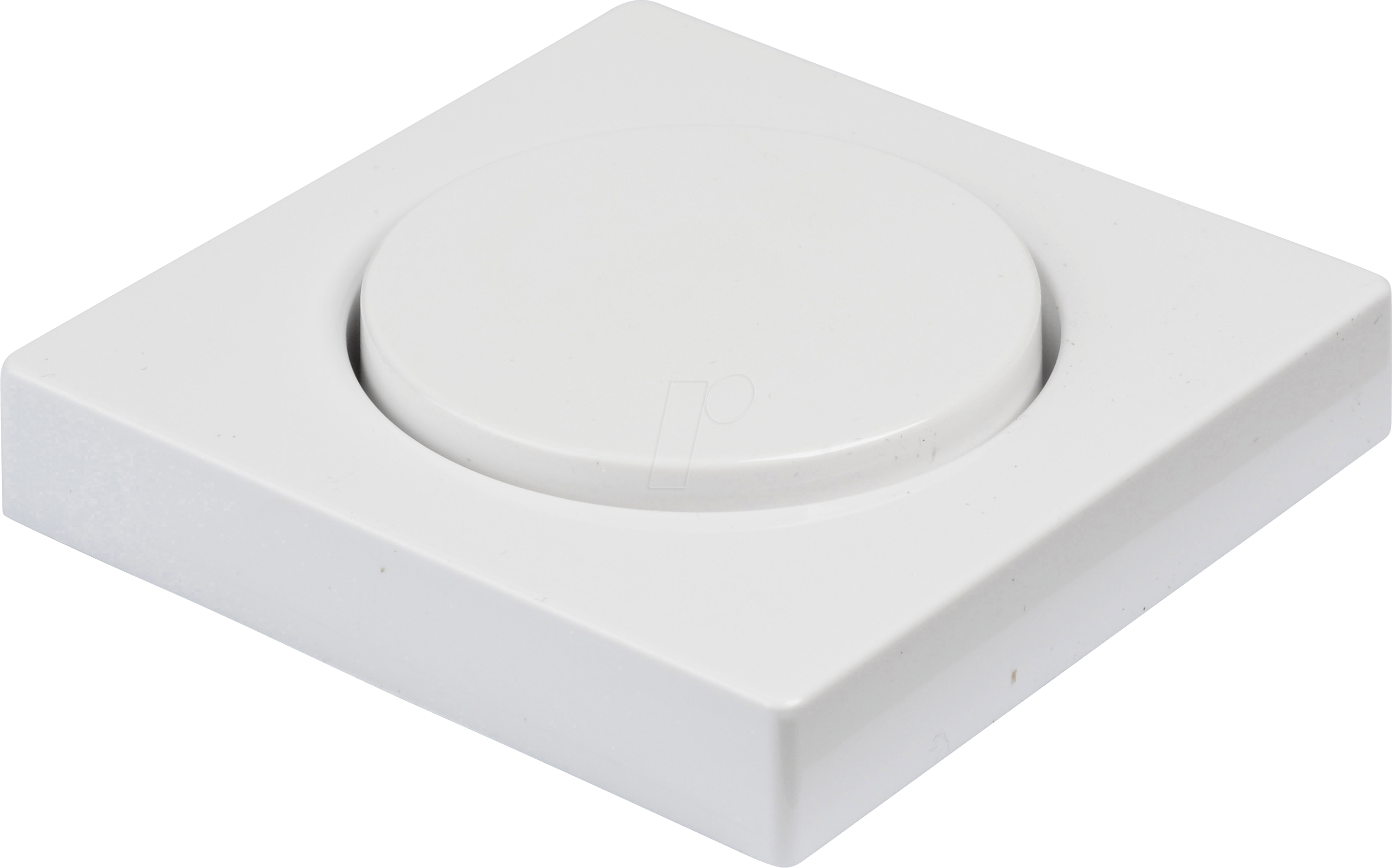 Thumbnail - EL SM 52500325 - System M, Zentralplatte, mit Drehknopf, aktivweiß, glänzend