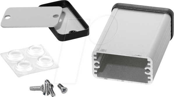 1455D601 - Profilgehäuse, 1455 D, 60 x 45 x 25 mm, klar