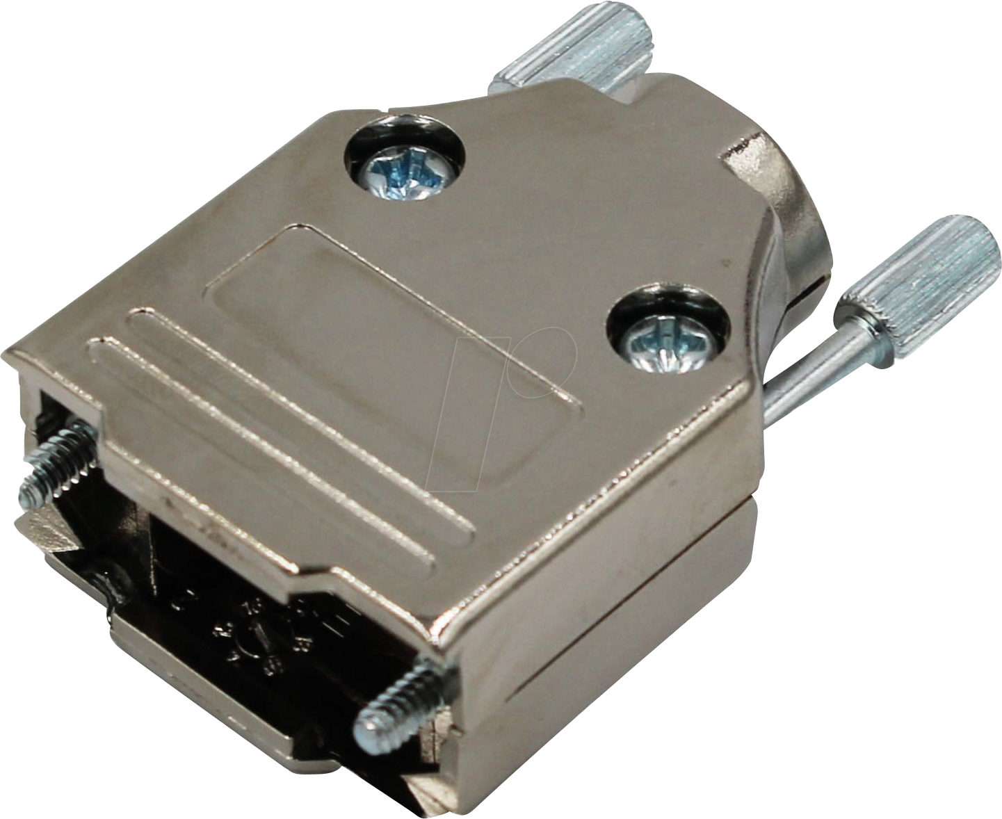 MHDTPK25-K - D-Sub Kappe, 25-polig, gerade, silber