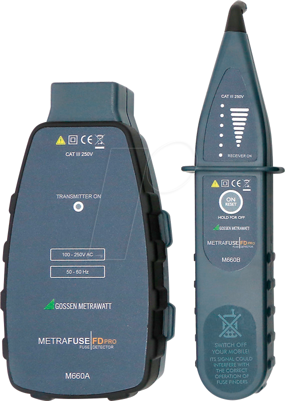 Thumbnail - METRAFUSE FD PRO - Sicherungsfinder METRAFUSE FD PRO mit Sender und Empfänger