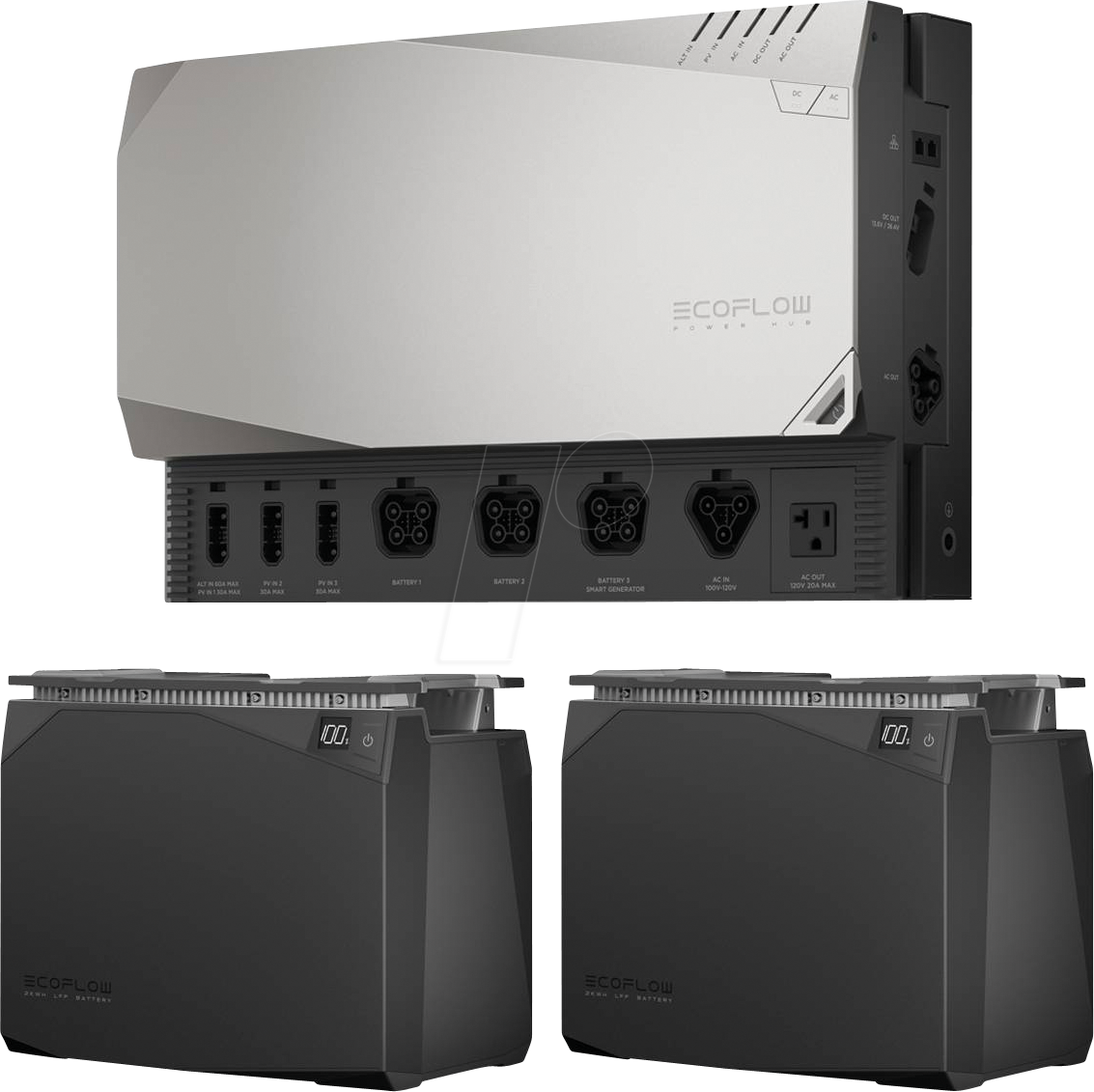 EFLOW GS 4KWH - EcoFlow Get Set Kit mit 4kWh Power Kit