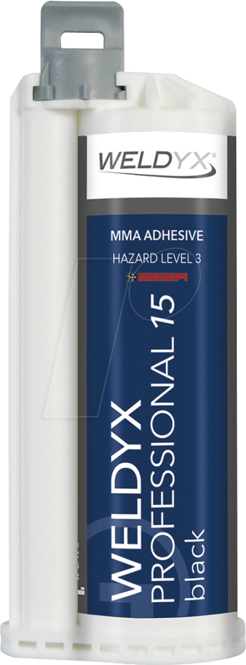 WIKO 100979 - 2K Methylacrylatklebstoff, schwarz, 50 ml