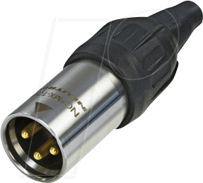 NEUTRIK NC3MX-T - XLR-Kabelstecker 3-polig TOP
